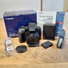 極美品 Canon PowerShot SX70 HS【取説+元箱+返金保証付】
