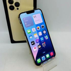 Bt100%! 608009U【超美品】iPhone13ProMax 128GB(ゴールド)