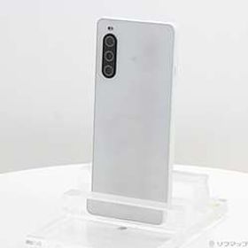 Xperia 10 V 128GB ホワイト XQ-DC44 SIMフリー ［6.1インチ有機EL／Snapdragon 695 5G／RAM:6GB／ナノSIM］