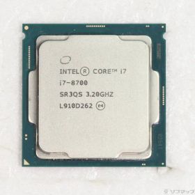 ソフマップ 〔中古品〕 Core i7 8700 〔3.2GHz／LGA 1151〕【262】