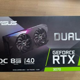 ASUS RTX 3070 DUAL 8GB グリス塗替え済 動作確認済