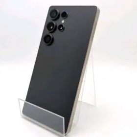【中古】SAMSUNG 国内版 【SIMフリー】 Galaxy S25 Ultra チタニウムブラック 12GB 256GB SM-S938Q【ECセンター】保証期間１ヶ月【ランク