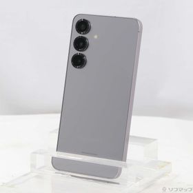 (中古)SAMSUNG Galaxy S25 256GB シルバーシャドウ SCSBE2 Softbank SIMフリー(258-ud)