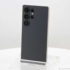 (中古)SAMSUNG Galaxy S25 Ultra 256GB チタニウムブラック SCSBD2 Softbank SIMフリー(348-ud)