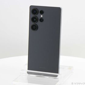 (中古)SAMSUNG Galaxy S25 Ultra 512GB チタニウムジェットブラック SM-S938Q SIMフリー(198-ud)