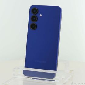 (中古)SAMSUNG Galaxy S25 256GB ネイビー SBGAS25 Softbank SIMフリー(297-ud)