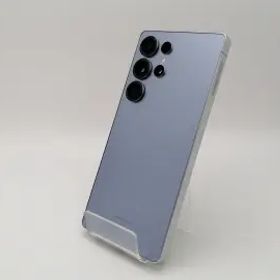 【中古】SAMSUNG SoftBank 【SIMフリー】 Galaxy S25 Ultra チタニウムシルバーブルー 12GB 256GB SM-S938Z【池袋東口】保証期間１ヶ月【