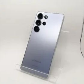 【中古】SAMSUNG au 【SIMフリー】 Galaxy S25 Ultra チタニウムシルバーブルー 12GB 256GB SCG32【川崎駅前】保証期間１ヶ月【ランクA】