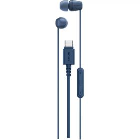 ソニー(SONY) IER-EX15C-LZ ブルー 有線カナルイヤホン USB Type-C対応 5mmドライバー搭載 リモコン付