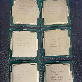 Core i7-7700K i5-8500 i5-7500 i5-6500
