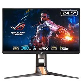 【中古】【39shop】ASUS★ゲーミングモニター 360Hz 24.5インチ モニター IPS FHD 1ms HDMI 2.0 DisplayPort 1.4 ヘッドホン出力 ROG SWIFT PG259QN（非常に良い）