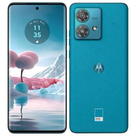 【中古】【安心保証】 MOTOROLA motorola edge 40 neo[256GB] SIMフリー カリビアンブルー
