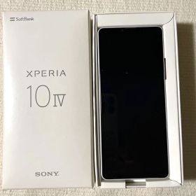 SONY Xperia 10 IV 箱付きSimフリーホワイト128G