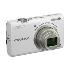 【中古】Nikon デジタルカメラ COOLPIX (クールピクス) S6200 ナチュラルホワイト S6200WH