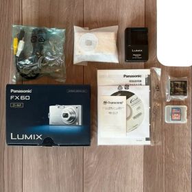 【極美品】Panasonic ルミックス DMC-FX60 ゴールド 箱付き