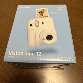 FUJIFILM instax mini 12 本体 クレイホワイト