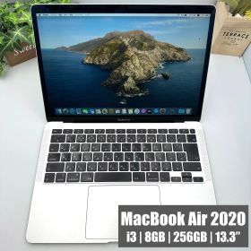 【動作良好】MacBook Air 2020 Core i3 8GB 256GB 13.3インチ JISキー【47】