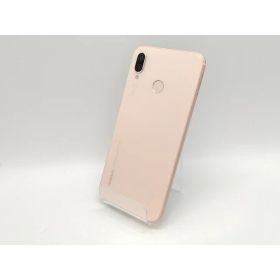 【中古】Huawei J:COM 【SIMフリー】 HUAWEI P20 lite サクラピンク 4GB 32GB ANE-LX2J(HWU34)【高崎モントレー】保証期間1ヶ月【ランクB】