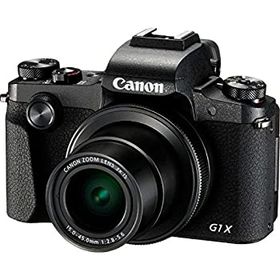 【中古】【非常に良い】Canon コンパクトデジタルカメラ PowerShot G1 X Mark III ブラック APS-Cセンサー/F2.8レンズ/EVF内蔵 PSG1XMARKIII