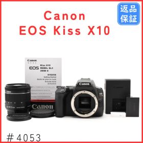 キャノン Canon EOS Kiss X10 レンズキット 一眼レフカメラ