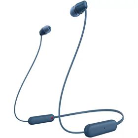ソニー ワイヤレスイヤホン WI-C100:Bluetooth対応/25時間スタミナ/IPX4防滴/DSEE搭載 ブルー WI-C100 送料無料