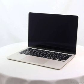ソフマップ 〔中古品〕 MacBook Air 13.6-inch Mid-2022 MLY13J／A Apple M2 8コアCPU_8コアGPU 8GB SSD256GB スターライト 〔26.3 Tahoe〕【276】