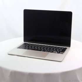 ソフマップ 〔中古品〕 MacBook Air 13.6-inch Mid-2022 MLY13J／A Apple M2 8コアCPU_8コアGPU 8GB SSD256GB スターライト 〔26.3 Tahoe〕【352】