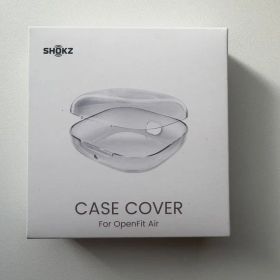 【新品未開封】公式SHOKZ OpenFitAir 透明イヤホンカバー