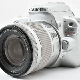 ★訳あり品★ キヤノン Canon EOS Kiss X9 EF-S 18-55 F4-5.6 IS STM レンズキット シルバー 《ショット数13629回！》 #A606178