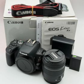 【良品】Canon キャノン EOS Kiss X9 レンズキット ブラック EF-S18-55 F4 STM付属