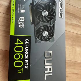 ASUS DUAL GeForce RTX 4060 Ti 本体