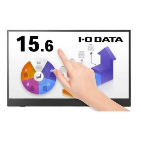 ds-アイ・オー・データ機器 10点マルチタッチ対応 15.6型フルHD対応モバイルディスプレイ LCD-CF161XDB-MT