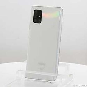 〔中古品（難あり）〕 Galaxy A51 5G 128GB プリズムブリックスホワイト SCG07 auロック解除SIMフリー ［6.5インチ有機EL／Snapdragon 765G／RAM:6GB／ナノSIM］〔中古品（難あり）〕 Galaxy A51 5G 128GB プリズムブリックスホワイト SCG07 auロック解除SIMフリー ［6.5インチ有機EL／Snapdragon 765G／RAM:6GB／ナノSIM］
