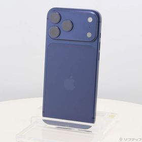 【中古】Apple(アップル) iPhone17 Pro Max 1TB ディープブルー MFYH4J／A SIMフリー 【349-ud】