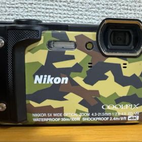 動作品 Nikon COOLPIX W300 防水 耐衝撃 迷彩