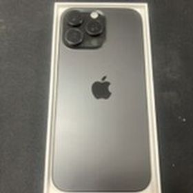中古 【国内版SIMフリー】Apple iPhone16 Pro Max 512GB ブラックチタニウム MYWL3J/A 170359 状態： B:良品