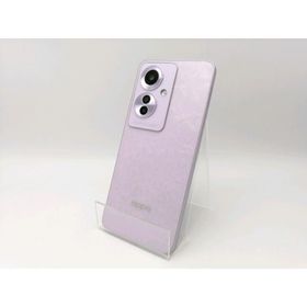 【中古】Oppo 国内版 【SIMフリー】 OPPO Reno11 A コーラルパープル 8GB 128GB CPH2603【ECセンター】保証期間１ヶ月【ランクA】