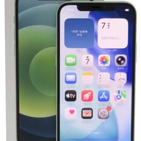 【Apple】アップル『iPhone 12 / 6.1inch / 64GB / SIMフリー / グリーン』MGHY3J/A 2020年10月発売 スマートフォン 1週間保証【中古】