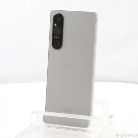 【中古】SONY(ソニー) Xperia 1 V 256GB プラチナシルバー SO-51D docomo SIMフリー 【198-ud】