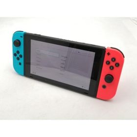 【中古】Nintendo Switch 本体 Joy-Con(L) ネオンブルー/(R) ネオンレッド HAD-S-KABAA 【2019年8月】【大須アメ横】保証期間１ヶ月【ランクB】