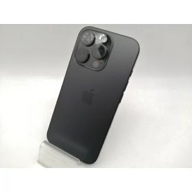 【中古】Apple 国内版 【SIMフリー】 iPhone 16 Pro 1TB ブラックチタニウム MYN83J/A【OSU301】保証期間1ヶ月【ランクC】