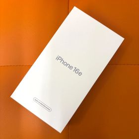 【新品未開封】iPhone 16e 128GB ブラック FD1Q4J/A Apple認定整備済製品