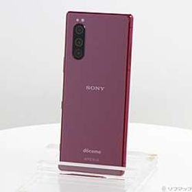 Xperia 5 64GB レッド SO-01M docomoロック解除SIMフリー