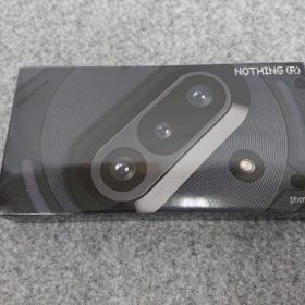 【未使用品】 Nothing phone (3a) ブラック A059 スマホ 128GB スマートフォン ナッシングフォン 楽天モバイル版