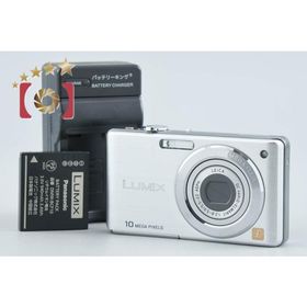 【中古】Panasonic パナソニック LUMIX DMC-FS7 シルバー コンパクトデジタルカメラ