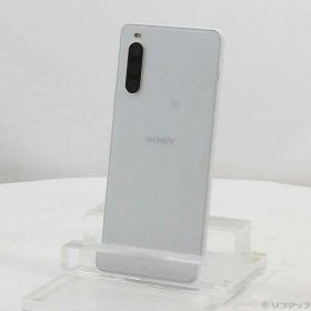 【中古】SONY(ソニー) Xperia 10 IV 128GB ホワイト SOG07 au SIMフリー 【349-ud】