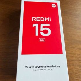 Xiaomi Redmi 15 5G 本体 ミッドナイトブラック 当日発送