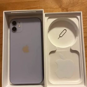 Apple iPhone １１パープル 本体 SIMフリー128GB
