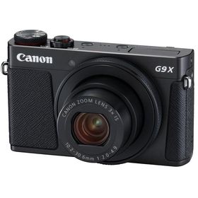 【中古】Canon コンパクトデジタルカメラ PowerShot G9 X Mark II ブラック 1.0型センサー/F2.0レンズ/光学3倍ズーム