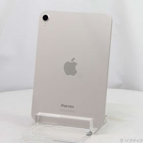 (中古)Apple iPad mini(A17 Pro) 128GB スターライト MXN83J/A Wi-Fi(377-ud)